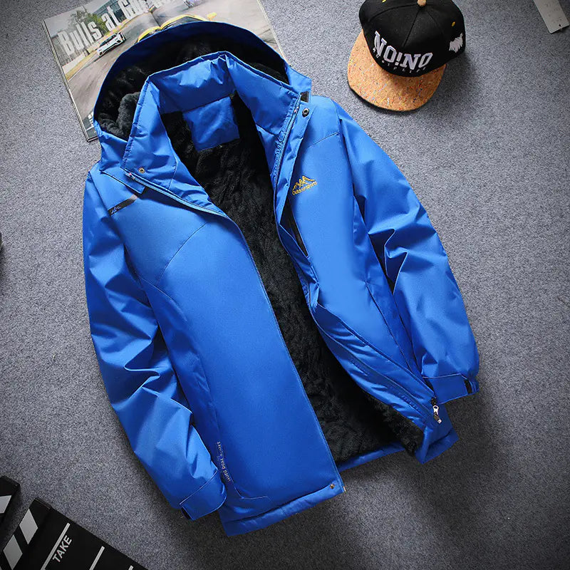 Waterproof Fleece-Lined Autumn Winter Jacket