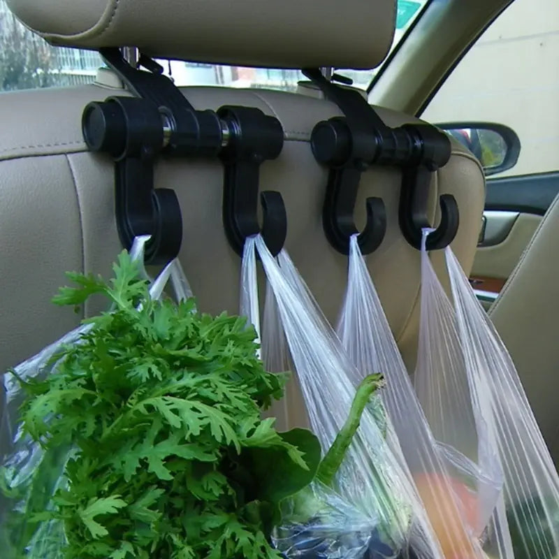 Multifunctional Car Hook for Seat and Trash Storage - Joomcy