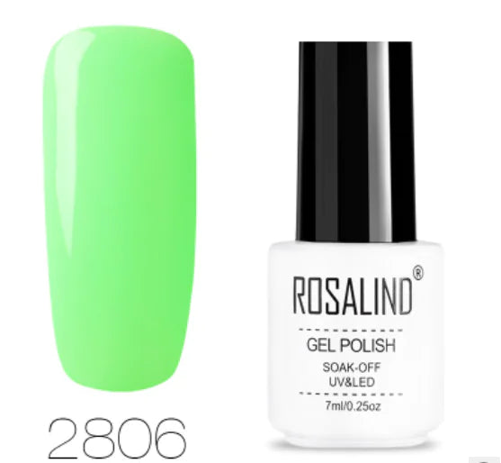 RC Series Green UV Gel Nail Polish - 24 Colors Set