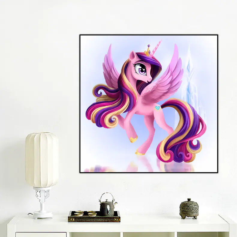 Diamond Painting My Little Pony for Kids' Room Decor - Joomcy