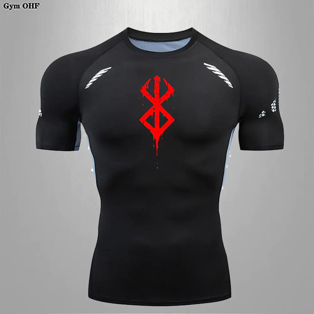Men's Fitness Quick-Dry Compression T-Shirt
