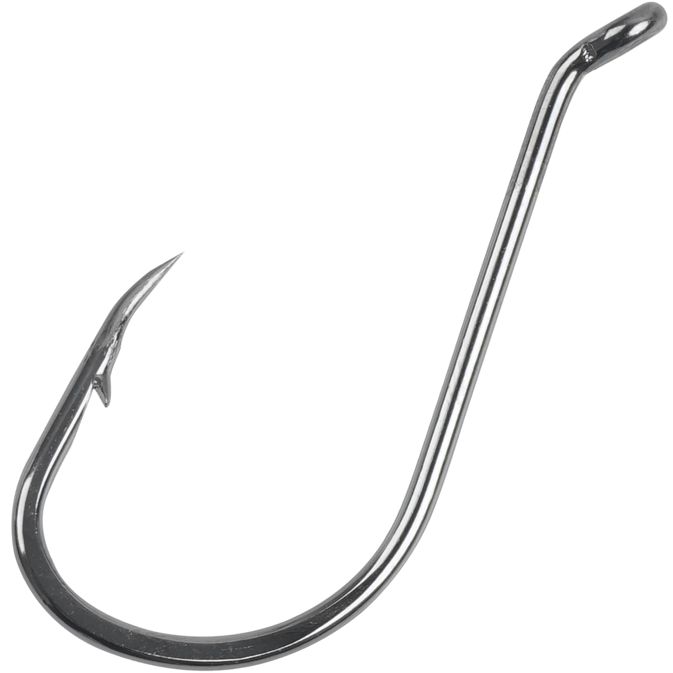 Octopus Fishing Hooks-120pcs Sport Circle Hooks Saltwater Octopus Beak Offset Fishing Hooks Black High Carbon Steel Fishing Jig Hooks Barbed Fish Hooks Freshwater Bass Trout Size8#-9/0 (150pcs-4#)