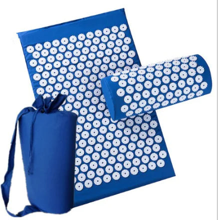 Acupuncture Massage Mat and Pillow Set with Yoga Mat