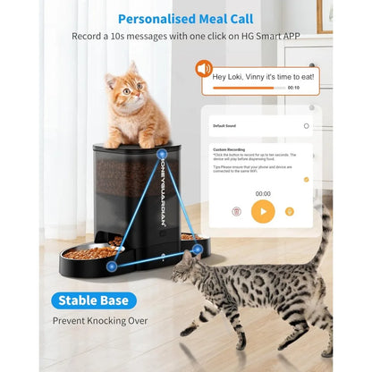 Cat Automatic WiFi Enabled Smart Feeder | Convenient Feeding Anytime