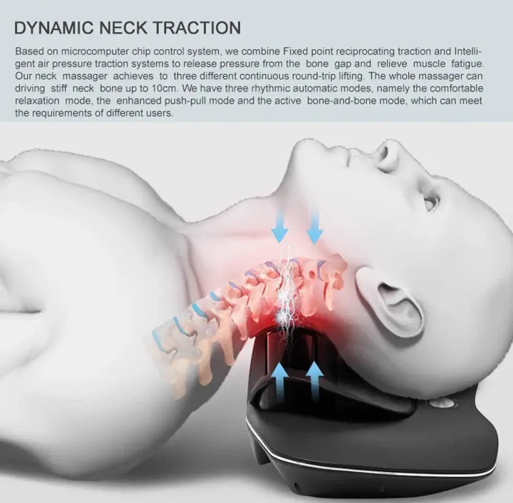 HKA Neck Massager and Cervical Therapy Device