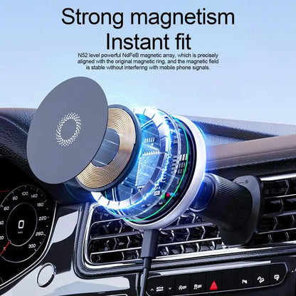 Wireless Car Mount Magnetic Charger