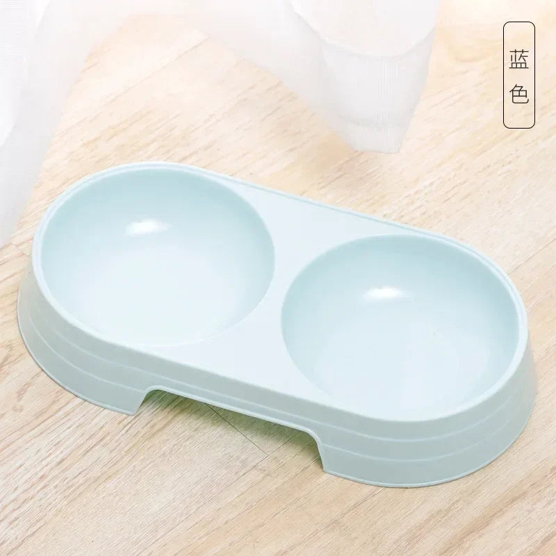 Pet Double Food Drinking Bowl