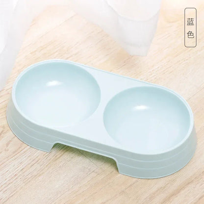 Pet Double Food Drinking Bowl