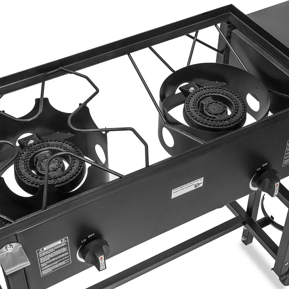 Double Burner Deep Fryer Stove | Efficient Cooking 