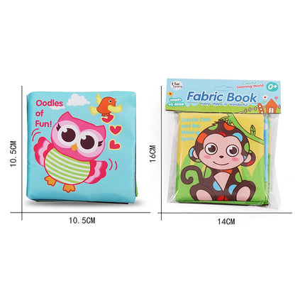 LearnFun™  0-12 Months Baby Cloth Book for Intelligence Development