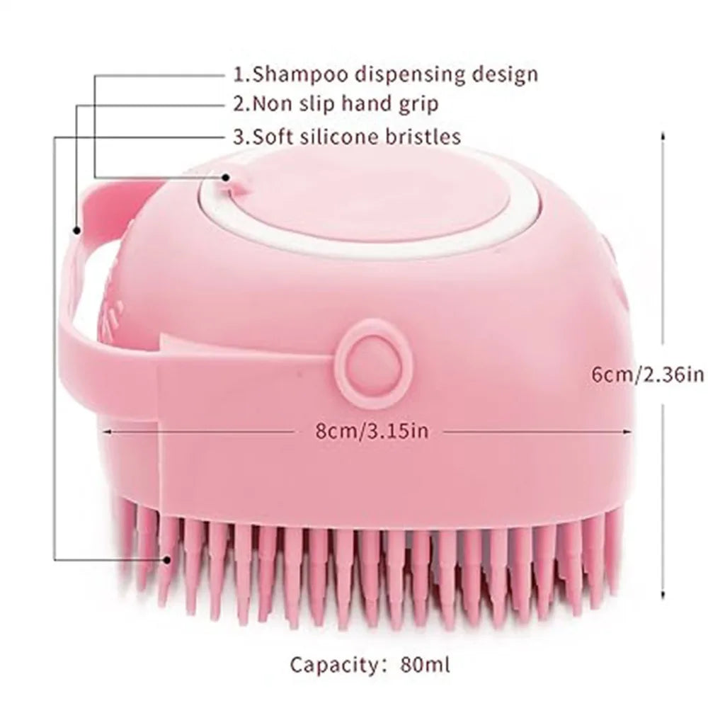 Pet Multi-Functional Bath Massage Brush