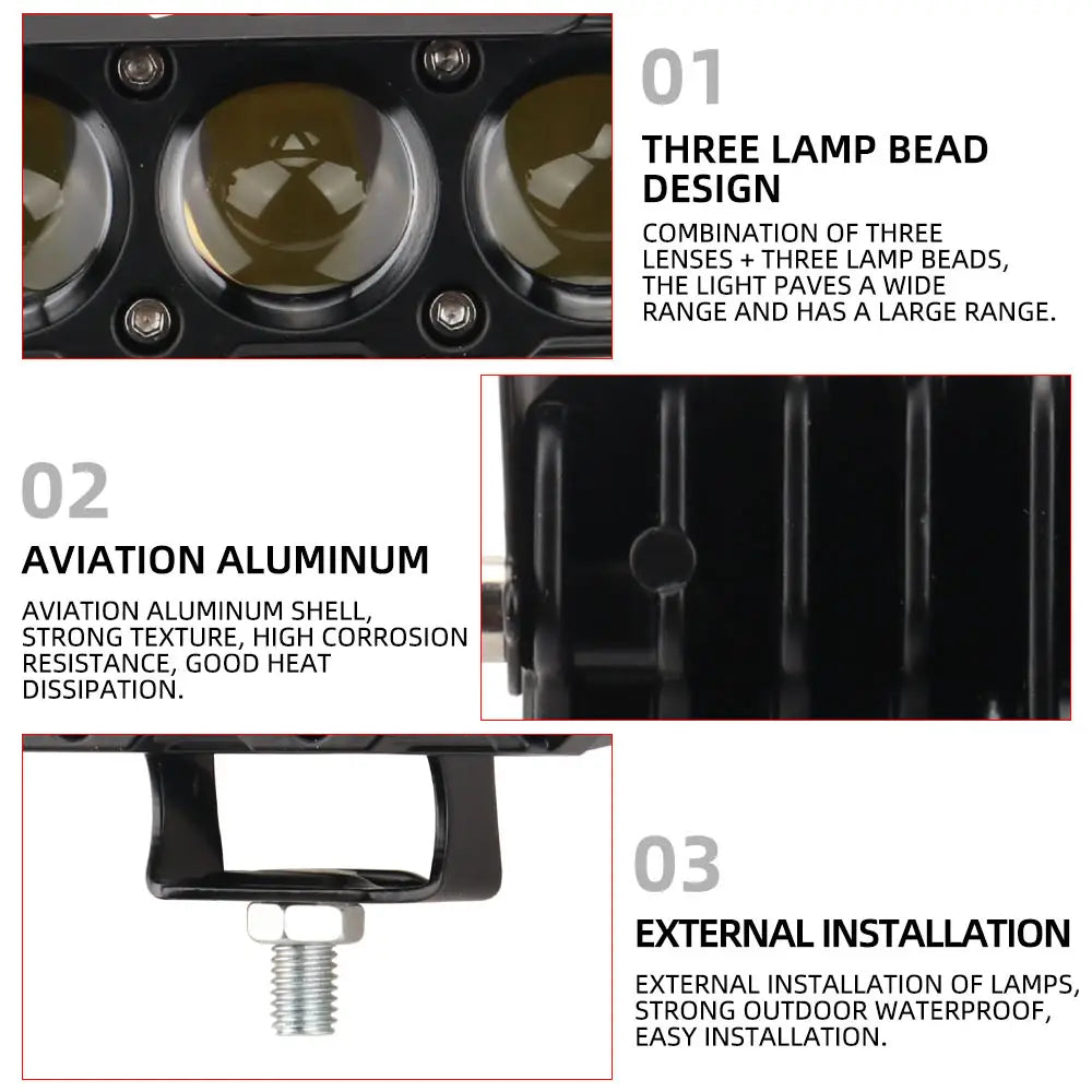 Motorcycle LED Headlight 6