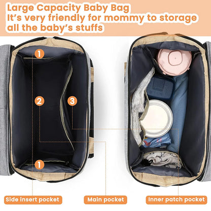 MommyBag™  Folding Baby Bed Backpack