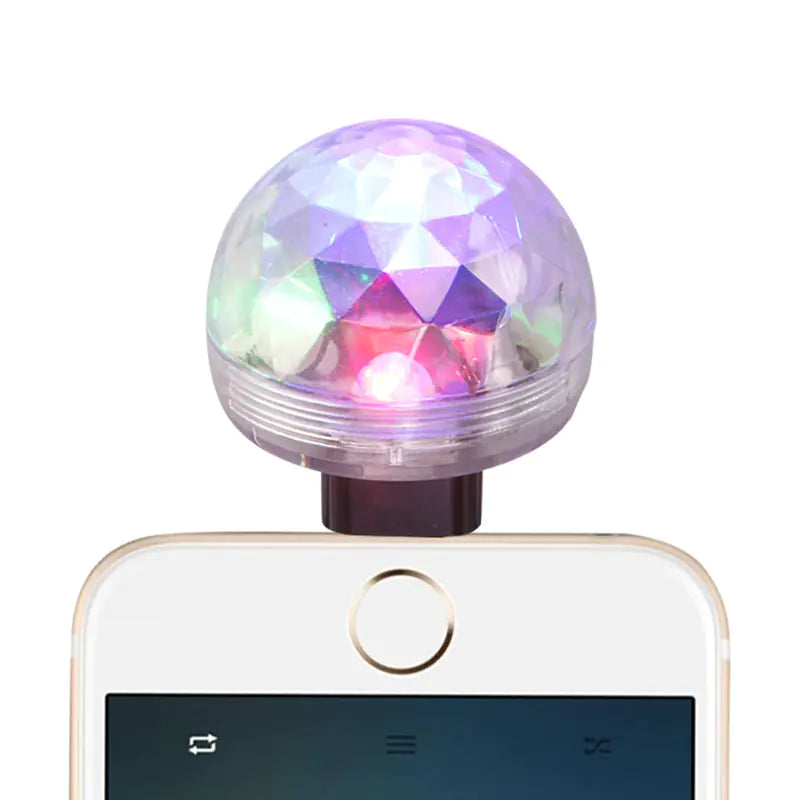 Car USB LED Rhythm Light with Voice Control - Joomcy