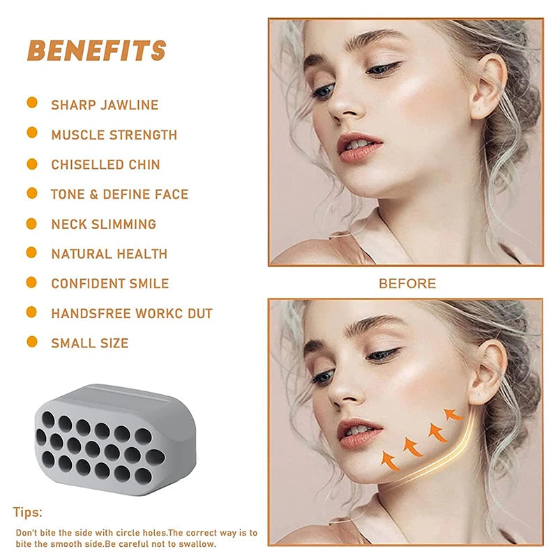 BiteHRD™ Silicone Jaw Exerciser | Strengthen Jaw & Define Facial Muscles