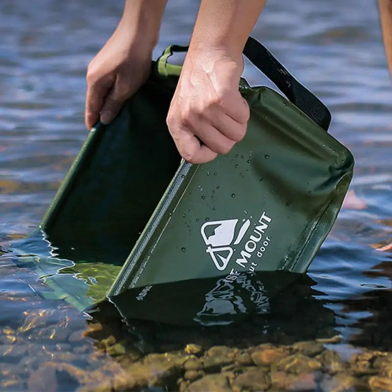 Outdoor Fishing Folding Square Bucket