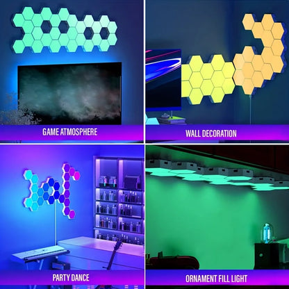 HoneyComb™  RGB Intelligent Hexagonal LED Lamp