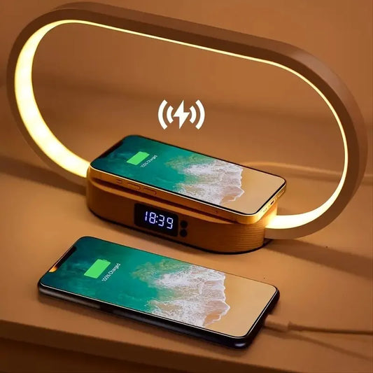 LuxLights™  Multifunction Wireless Charger Pad With Night Light