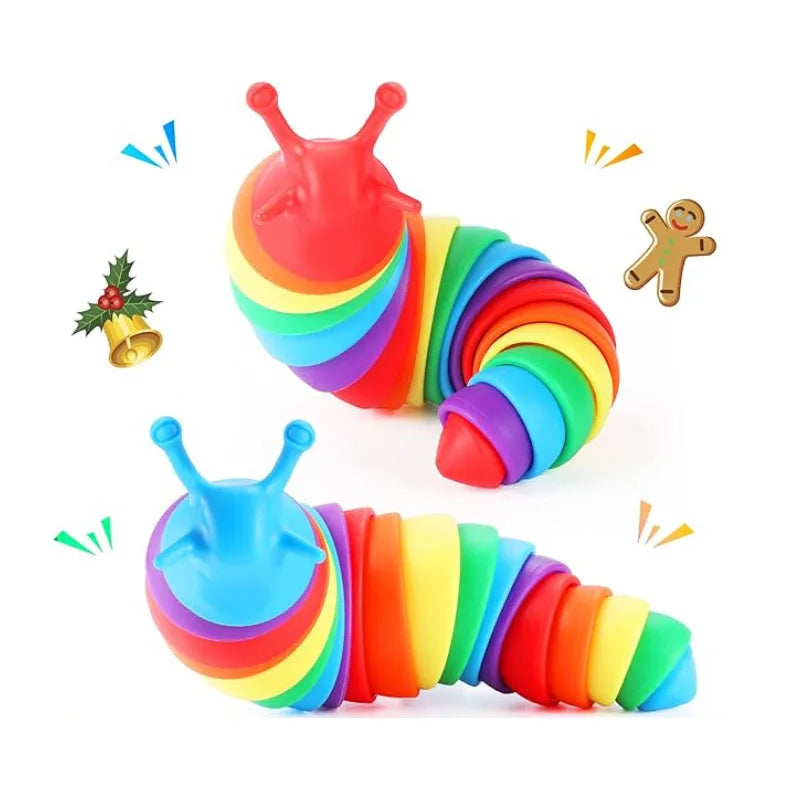 Kids Sensory Slug Fidget Toy | Stress Relief & Fun Sensory