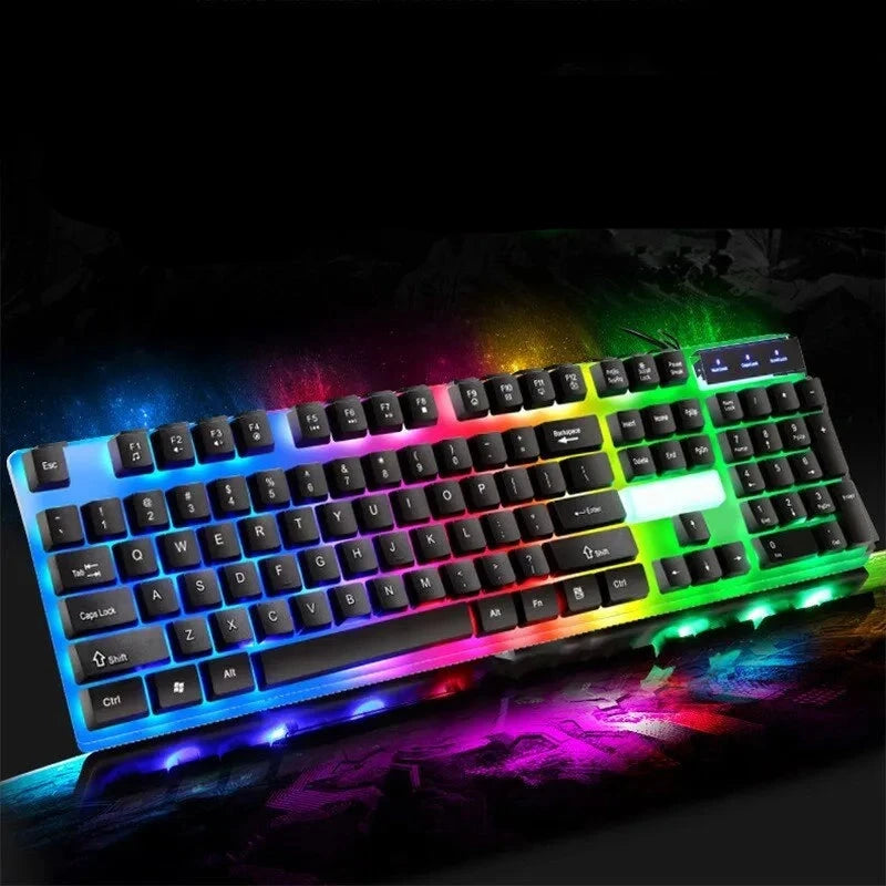 ITLYGMN™ USB Wired Gaming Keyboard With RGB Lighting