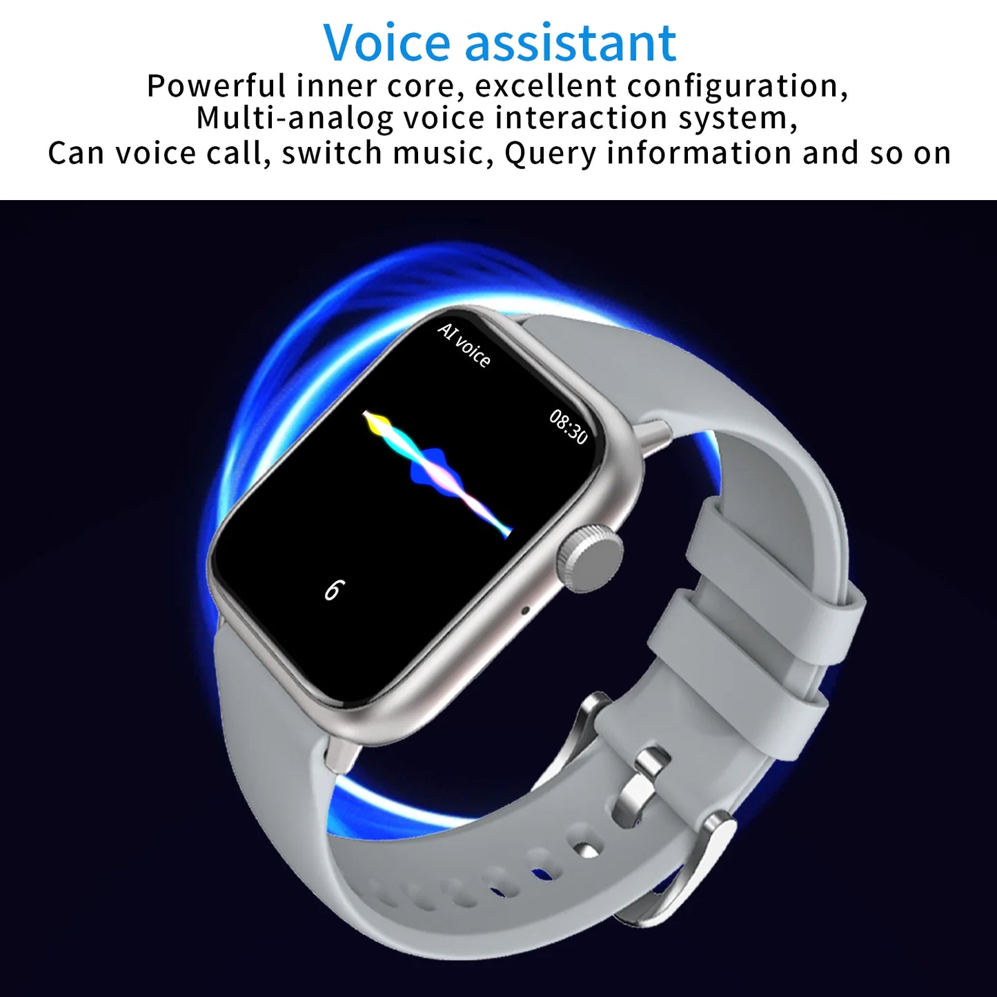 Man Bluetooth Call Sports Smart Watch