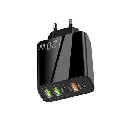 120W USB Fast Charger | High-Speed Charging for Multiple Devices