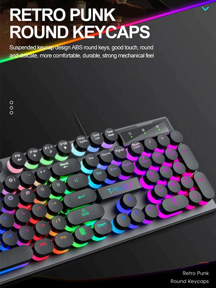 Shadow Mechanical Feeling Keyboard