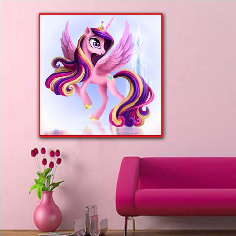 Diamond Painting My Little Pony for Kids' Room Decor - Joomcy