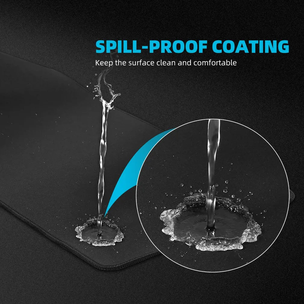 Large Black Gaming Mouse Pad | Smooth & Precise Control