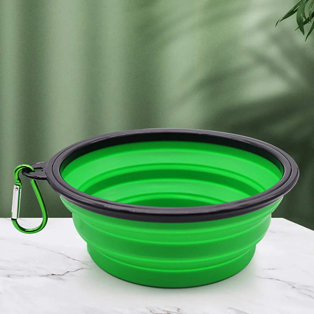 Pet Silicone portable Compact Bowl