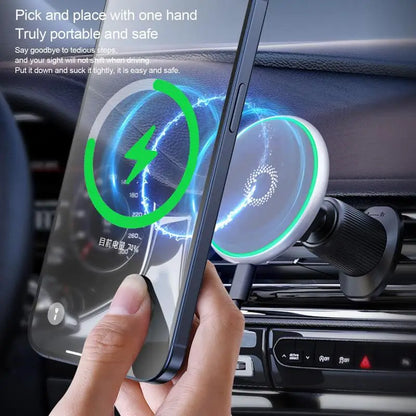 Wireless Car Mount Magnetic Charger