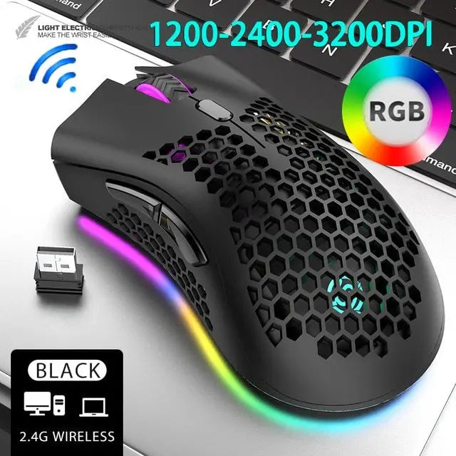 BM600™ Wireless Rechargeable Gaming Mouse | Precision & Comfort