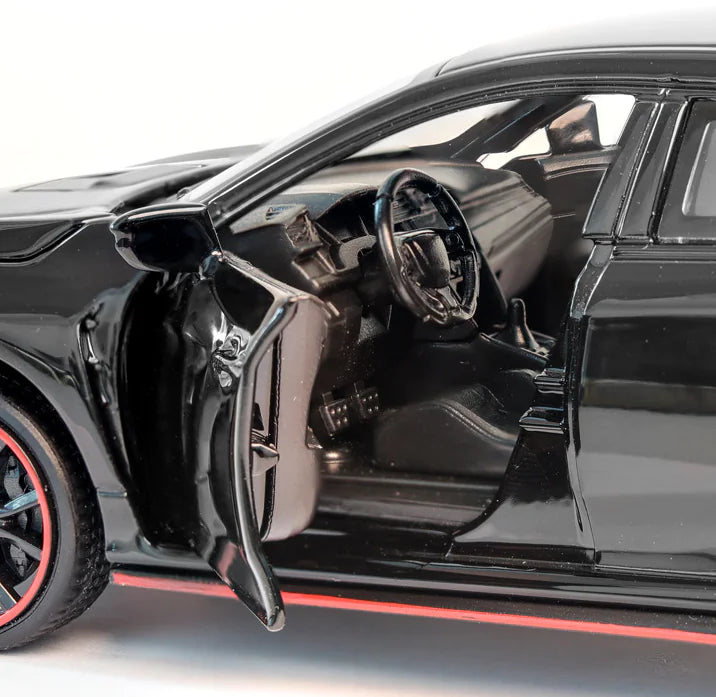 Alloy Model Car with Realistic Sound and Light Effects