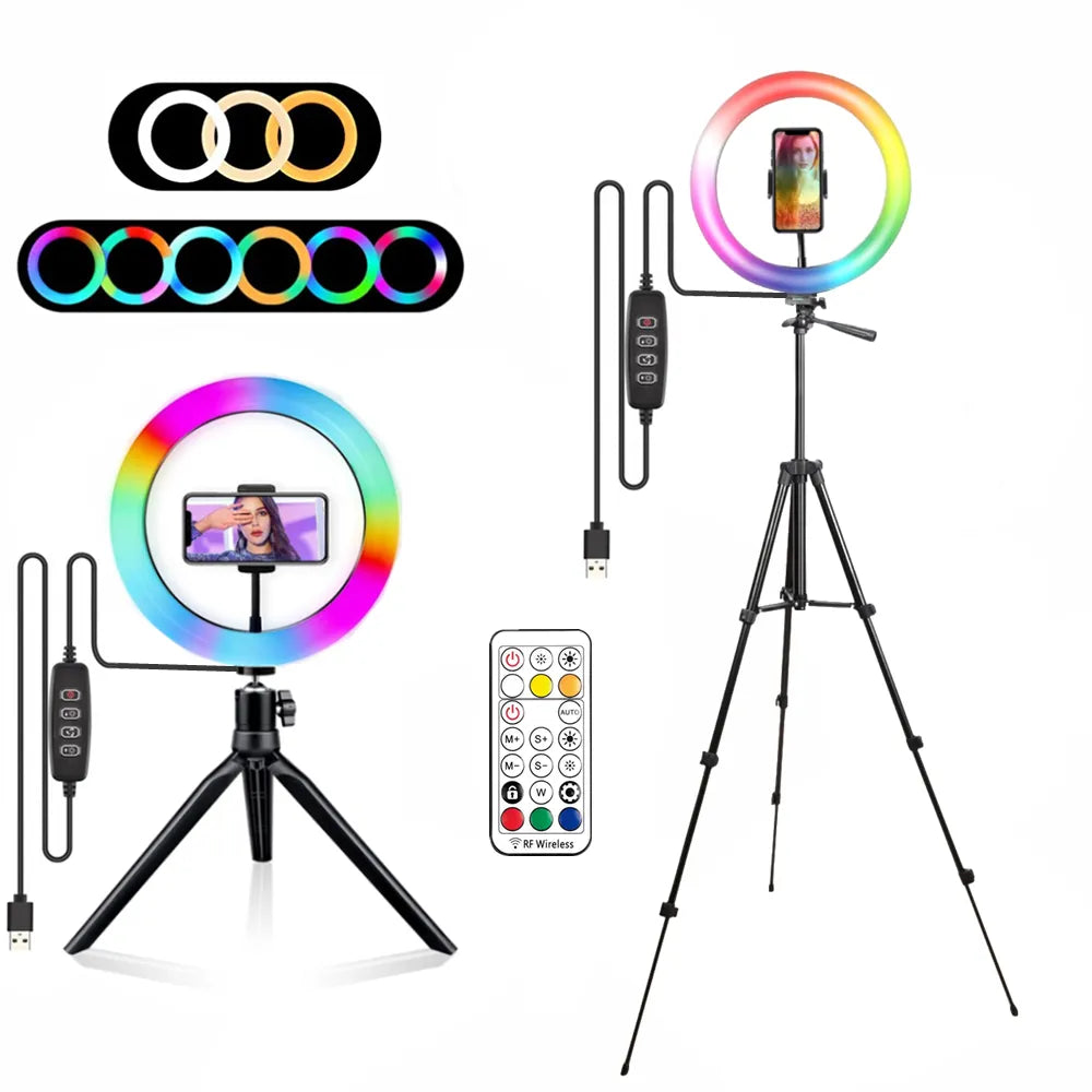 CinemaRings™  RGB Ring Light Lamp