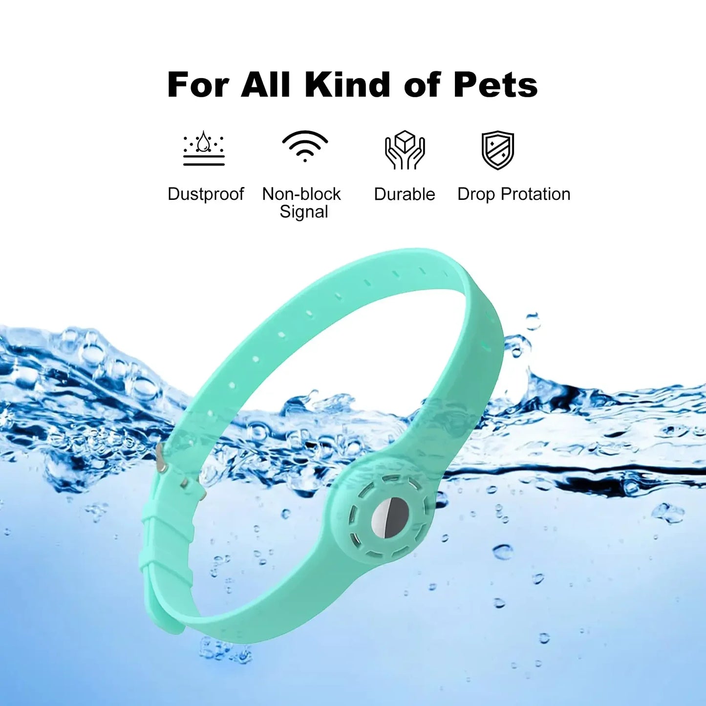 Pet Silicone Anti-Lost  Collar