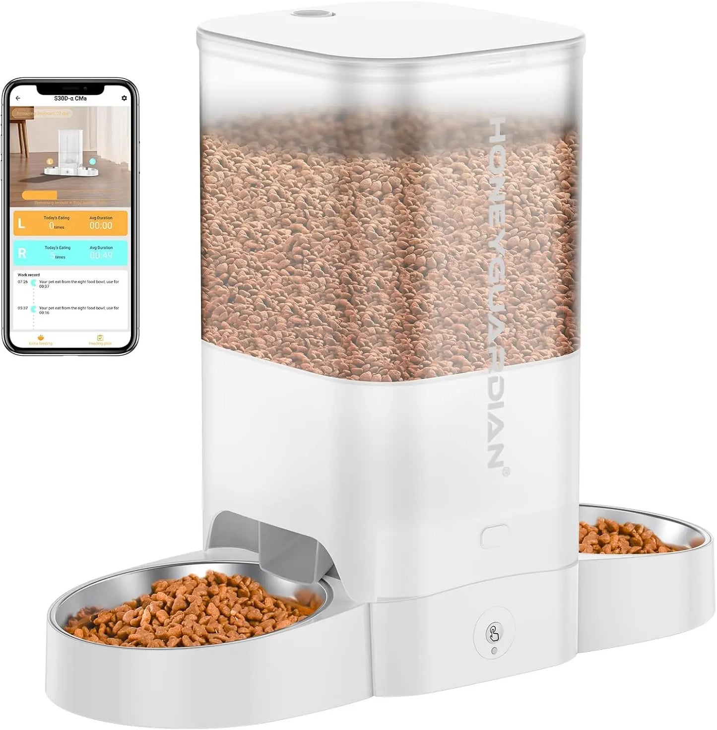 Cat Automatic WiFi Enabled Smart Feeder | Convenient Feeding Anytime