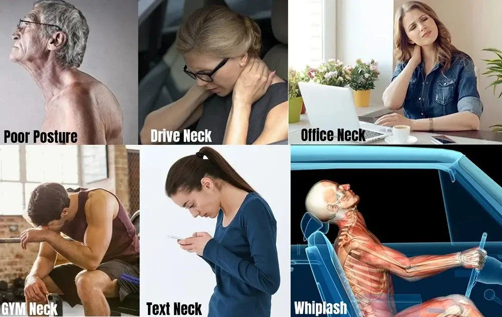 HKA Neck Massager and Cervical Therapy Device