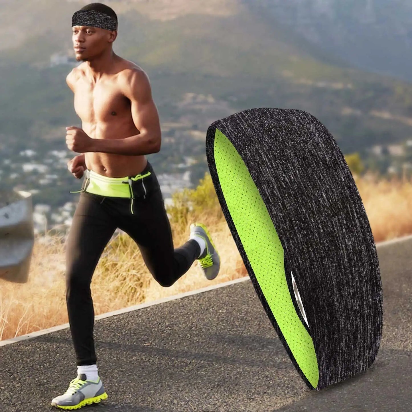 Men’s Outdoor Fitness Head Band – Breathable