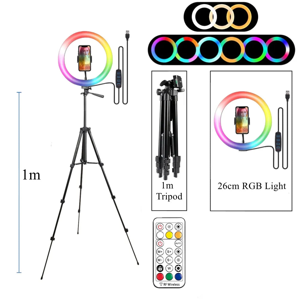 CinemaRings™  RGB Ring Light Lamp