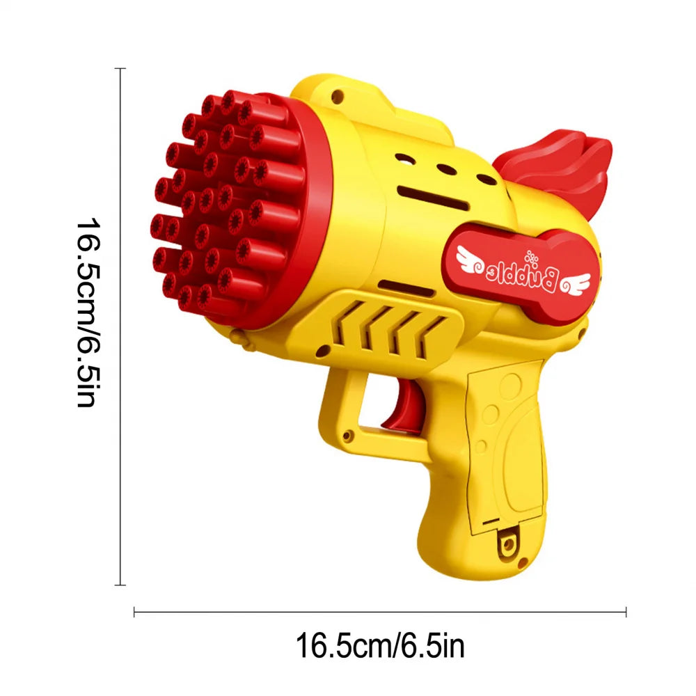 Kids Rocket Bubble Gun Blower Toy