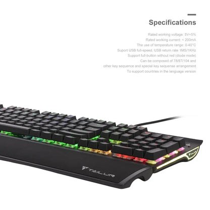 Wired Desktops Gaming  Keyboard