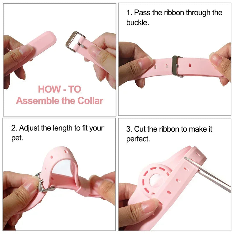 Pet Silicone Anti-Lost  Collar