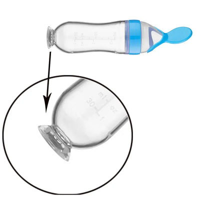 Baby Silicone Spoon Bottle Feeder | Easy & Mess-Free Feeding Solution