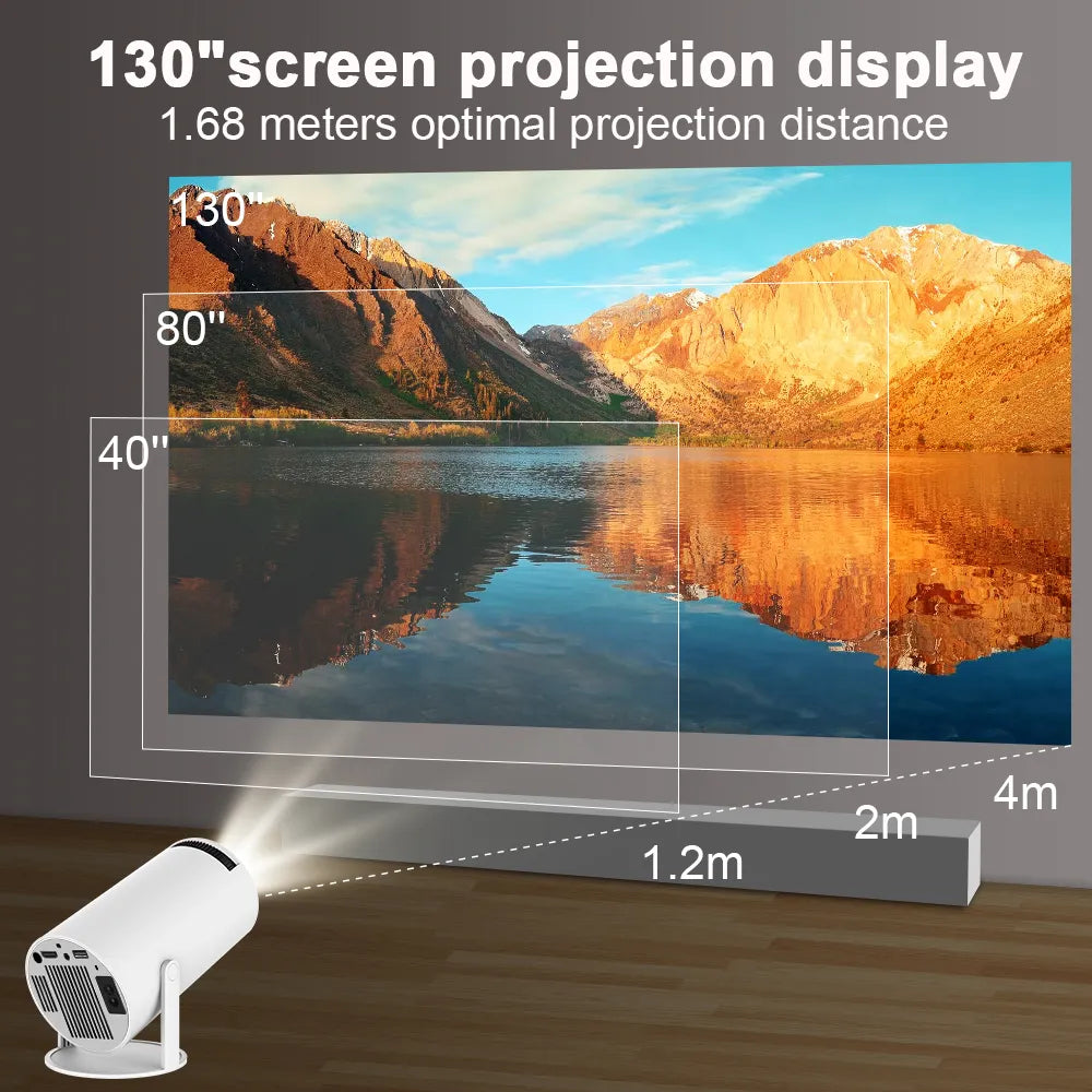 MagCubic™ Bluetooth Projector 4K for Android/iOS