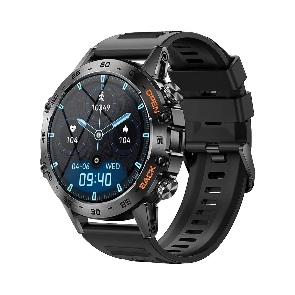 Men's Outdoor Sport Bluetooth Call Smart Watch – Durable