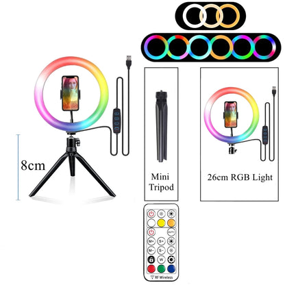 CinemaRings™  RGB Ring Light Lamp