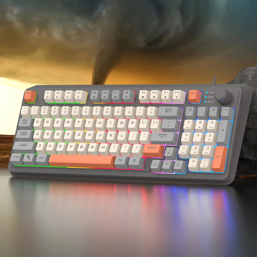 ColorK82™ Gaming Keyboard with RGB Light | Enhance Your Gaming Setup