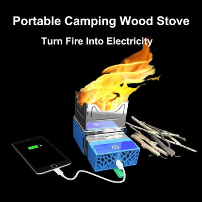 Outdoor Portable Wood Buring Camp Stove