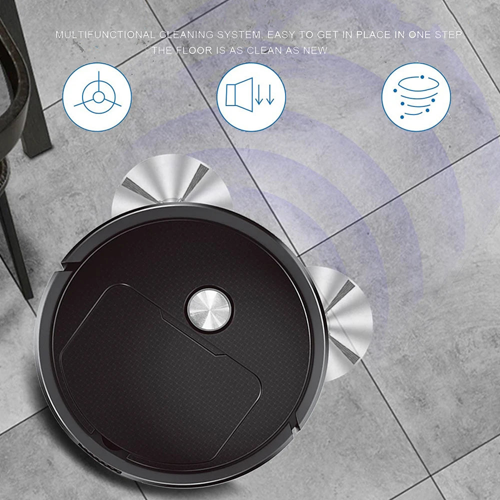 BotClean™  Mini Robotic Vacuum Cleaner