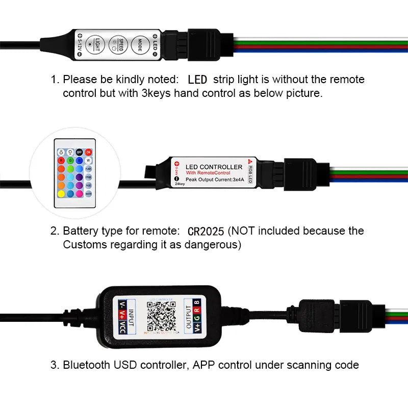 LightMax™  Bluetooth RGB LED Strip